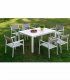 Mesa jardín blanca Calpe