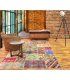 Alfombra de lana Patchwork Deco en Ámbar Muebles