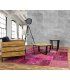 Alfombra de lana Patchwork Fuchsia en Ámbar Muebles