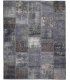Alfombra de lana Patchwork Grigio en Ámbar Muebles