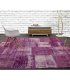 Alfombra de lana Patchwork Lavanda en Ámbar Muebles