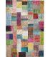 Alfombra de lana Patchwork Multicolor en Ámbar Muebles