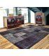Alfombra de lana Patchwork Nero en Ámbar Muebles