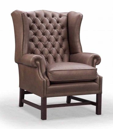 Sillón orejero capitoné Sido