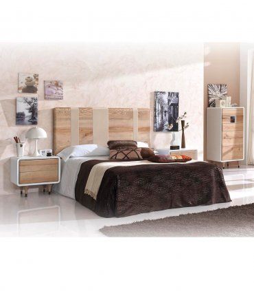 Cabecero nórdico Eskara Rayas, dormitorio
