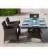 Mesa exterior rectangular Ibiza