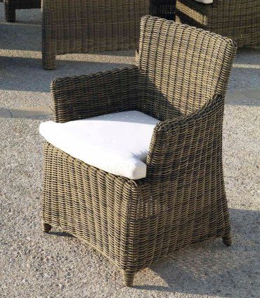 Sillón comedor rattán Elm
