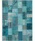 Alfombra de lana Patchwork Turchese en Ámbar Muebles