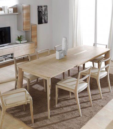 Comedor nórdico Eskara, mesa