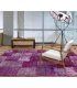 Alfombra de lana Patchwork Violeta en Ámbar Muebles
