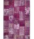 Alfombra de lana Patchwork Violeta en Ámbar Muebles