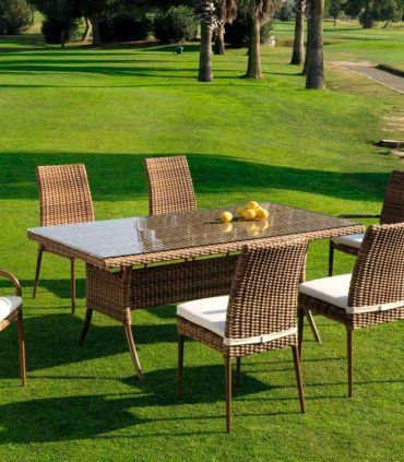 Mesa de comedor de jardín Agadir