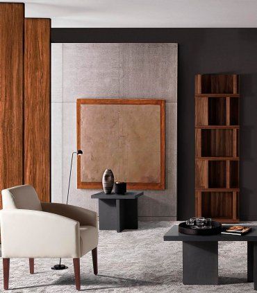 Estantería nórdica Olivia, salón