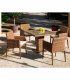 Mesa y sillones de comedor Agadir