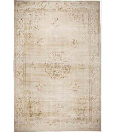 Alfombra de lana Vintage Beige en Ámbar Muebles