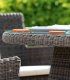 Mesa y sillones de comedor Ibiza
