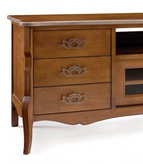 Mueble TV clásico Viviane, detalle