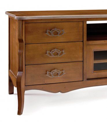 Mueble TV clásico Viviane, detalle