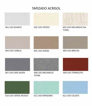 Tapizado Acrisol® (Dralon®)