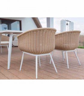 Sillón de comedor de jardín Heston