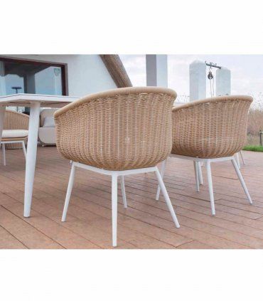 Sillón de comedor de jardín Heston