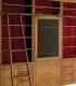 Librería biblioteca clásica Viviane, detalle
