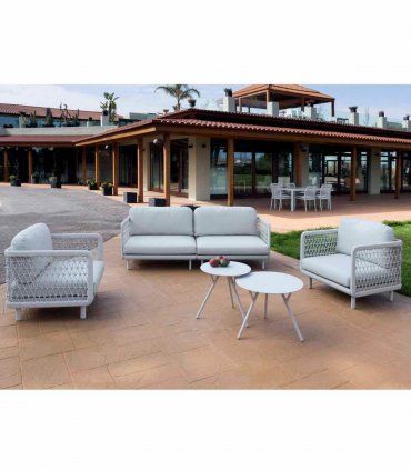 Sillón para exterior con cuerda Burton