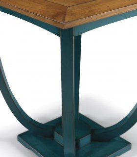 Velador vintage cuadrado Mariola, detalle