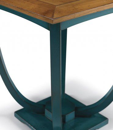 Velador vintage cuadrado Mariola, detalle