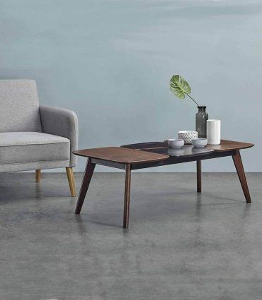 Mesa centro de salón moderna Doura