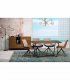 Silla moderna Asen color gris y color beige