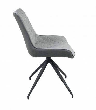 Silla moderna Asen color gris