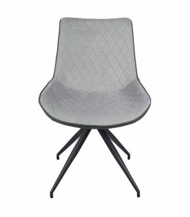 Silla moderna Asen color gris