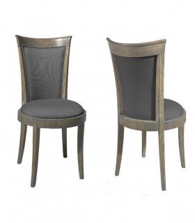Silla de comedor rústica Teseo