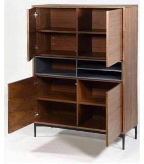Mueble contenedor detalle del interior