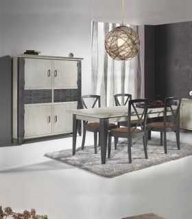 Mesa de comedor rústica Airlía, comedor