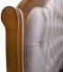 Cama clásica tapizada capitoné Viviane, detalle