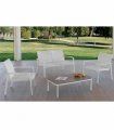 Salón blanco de jardín Cary