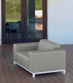 Sillón de jardín de diseño Nápoles