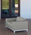 Sillón de jardín de diseño Nápoles