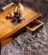 Mesa de centro clásica rectangular Pruden, detalle