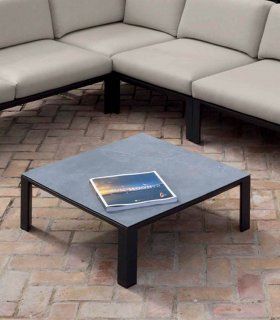 Mesa de centro cuadrada para jardín Túnez