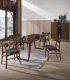 Mesa comedor rectangular de estilo nórdico Dunes