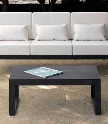 Mesa de centro aluminio Marbella