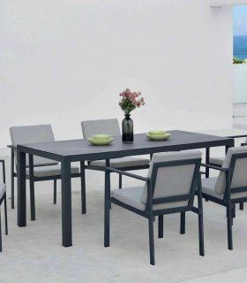 Mesa de jardín rectangular Marbella