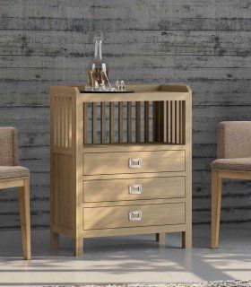 Mueble bar estilo colonial Ocaen