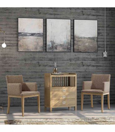 Mueble bar estilo colonial Ocaen