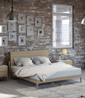Cama de estilo contemporáneo Merelen