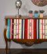 Cómoda clásica decorada rayas Erlina detalle