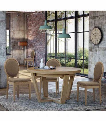 Silla de estilo contemporáneo Lujande